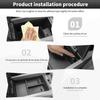 CheroCar Center Console Armrest Box Organizer Tray Interior Storage Box Compatible with Ford F150 2009 2010 2011 2012 2013 2014,Exterior Accessories