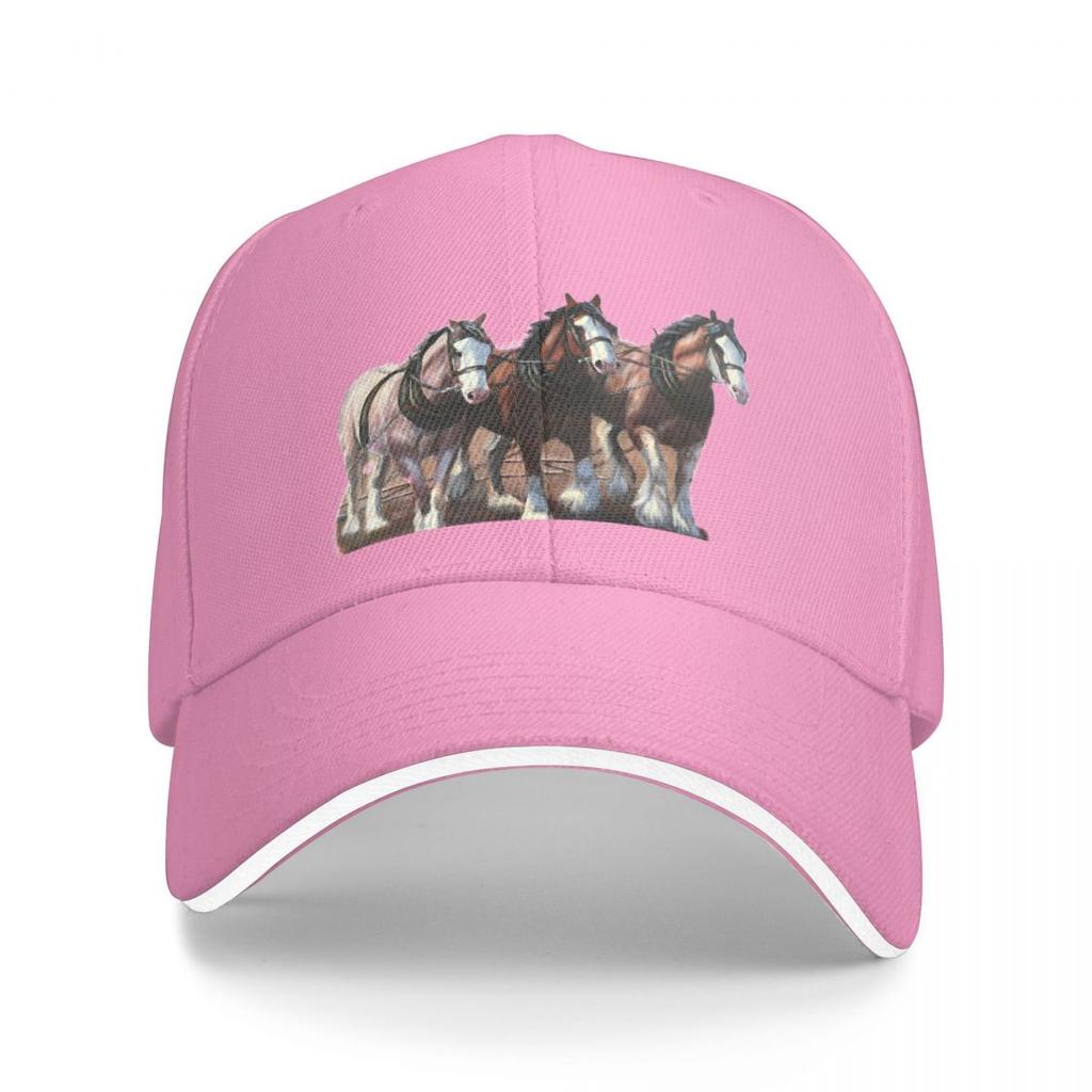 Clydesdale Horses Baseball Cap Uv Protection Solar Hat Golf Fluffy Hat Fishing Hat Boy Cap Women's