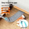 Einziehbares Haushaltsstaub-Reinigungswerkzeug - Verlängerter Spaltstaubwedel für Bettunterseiten