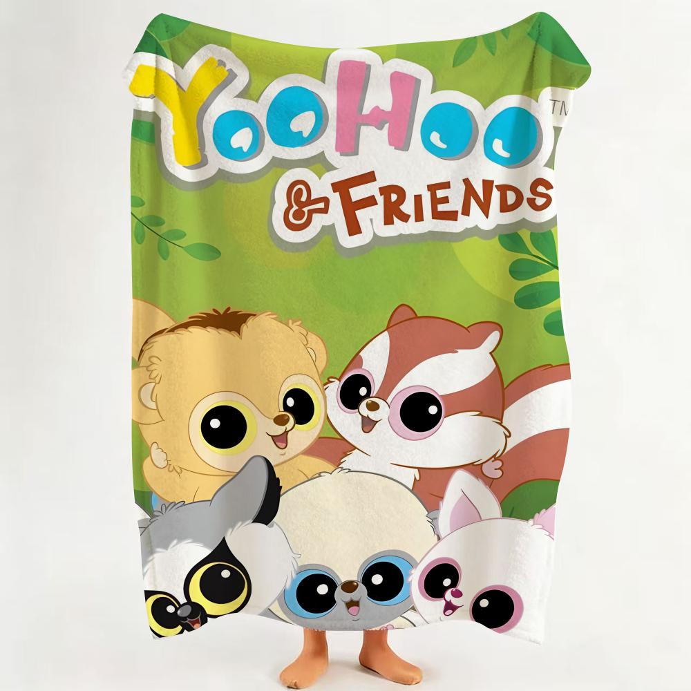 toy Y YooHoo F Friends Throw Flannel Throw Blanket Suitable for Sofa Living Room Bedroom