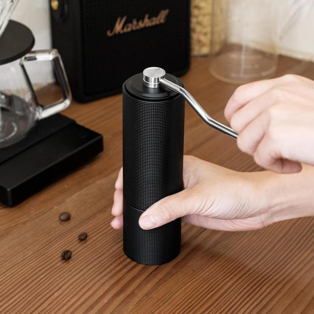 TIMEMORE C3 Max Manual Coffee Grinder, New Larger 30g Capacity, Adjustable Coarseness, Lightweight, Labor-Saving, Portable, Easy to Clean, Stainless