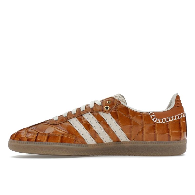 adidas Wales Bonner x Samba OG Croc - Night Brown Unisex Sneakers Supplier-Color Wonder-White JH9826