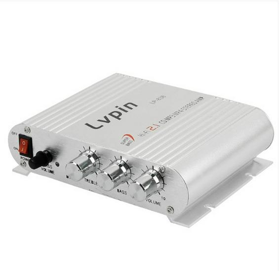 LVpin LP-838: 2.1 Kanal 12V Auto Hi-Fi Audioverstärker
