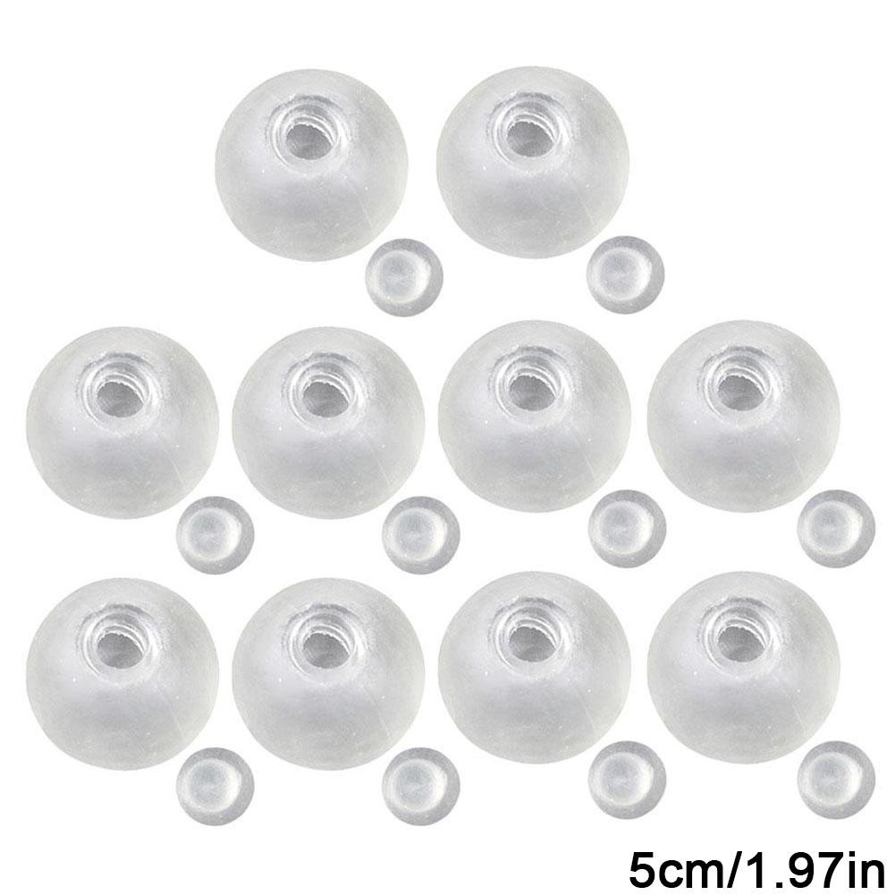 4/5/6cm Empty DIY Squishy Skin High Transparent Soft TPR Shell For Maltose Filling Handmade Stress Relief Squeeze Toy