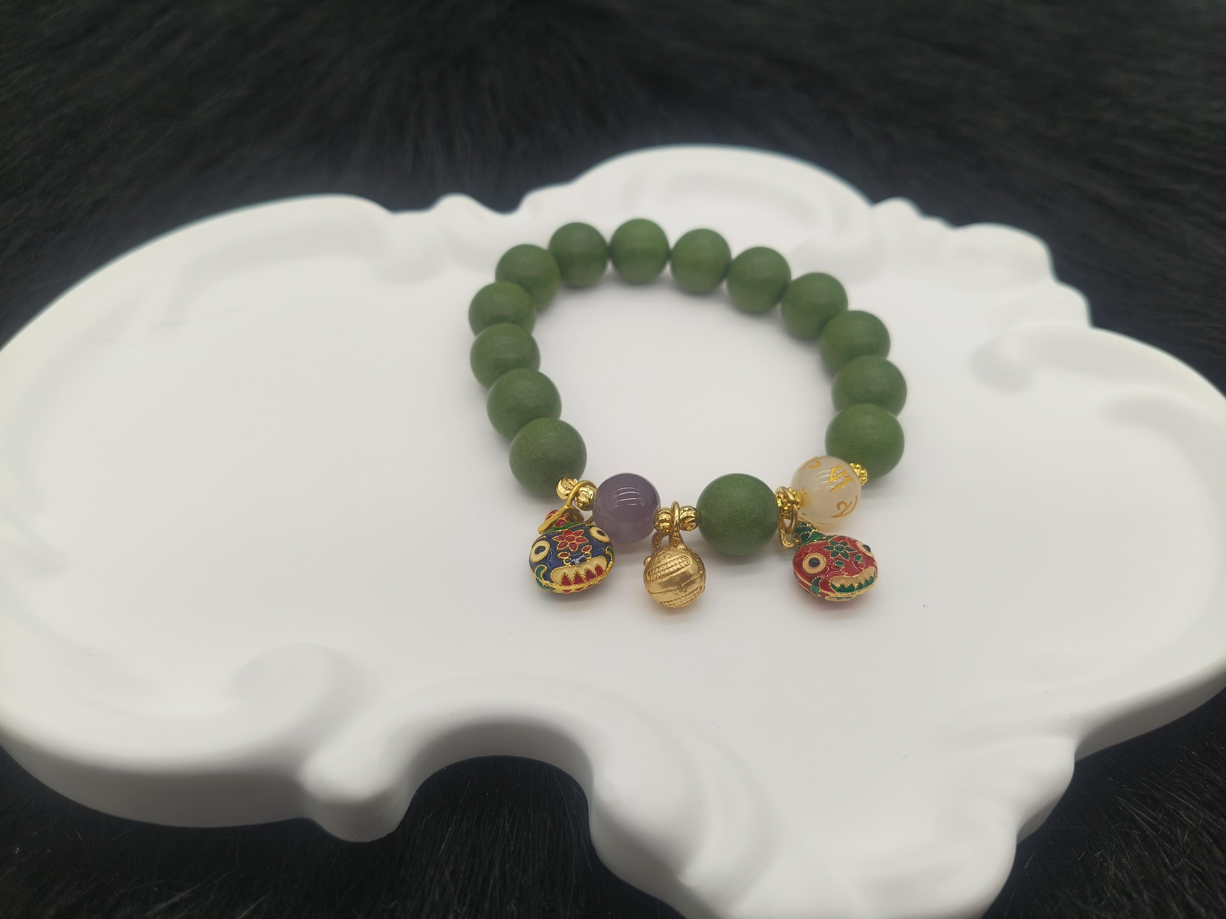 Jade Beast Zen Fortune Incense Bracelet