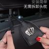 1PC Creative Car Hooks Crown Flower Leather Car Seat Headrest Hanger Storage Pull-out Type Hooks For Groceries Bag Handbag