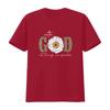 Faith For Women Christian With God All Things Are Comfortable  T Shirt Fashionable Design vintage Washed Casual