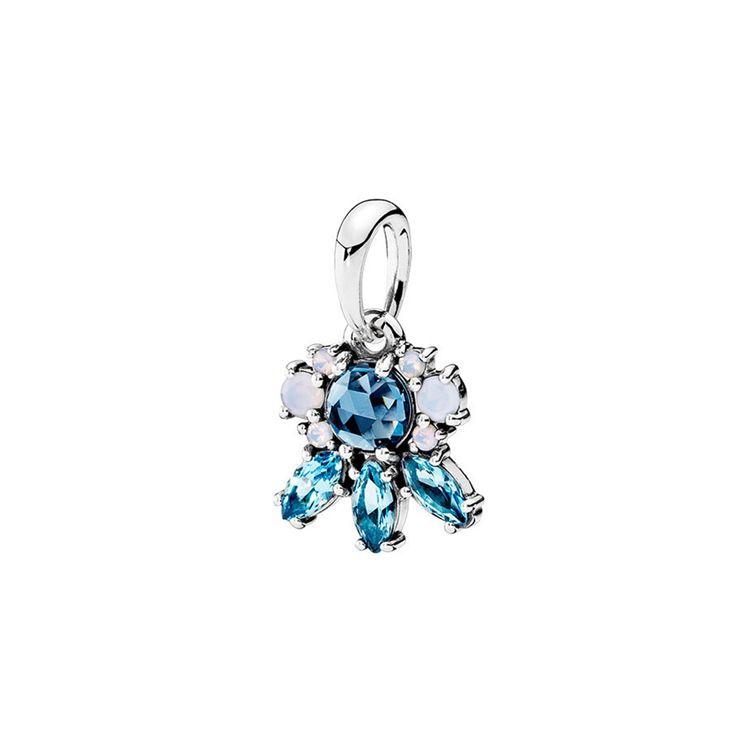 Pandora Reflection Blue Pendant Unisex Jewelry 390391NMBMX Blue