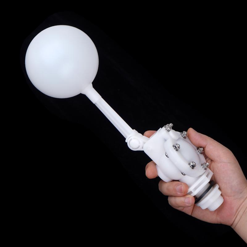 3/4 Inch Large Floating Ball Plastic Adjustable Auto Fill Float Ball Valve DN20 Water Control Switch For Water Tower Water Tank