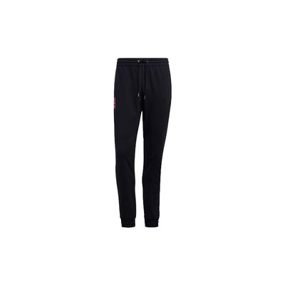 Essential Logo Cuffed Track Pants Men Bottoms Black GQ1362