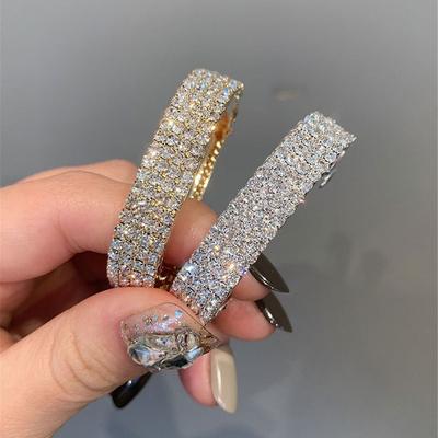 Women Hair Accessories Rhinestone Hair Barrettes Hairpin Hair Clips Ponytail Clip