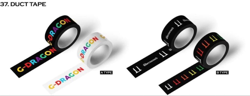 [GEBRAUCHT] Übermensch G-DRAGON Seoul Conduct Klebeband A