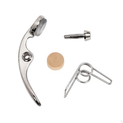 Trumpet Key Water Valve Kit with Spring Cork Pad Player Instrument Accessory