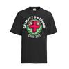 Geimpft Gesund Solidarisch 2021 T-Shirt Herren Virus Demo Gesund  XS - XXXL