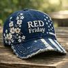 D Print Independence Day Commemorative Sunshade Baseball Cap Outdoor Cap Non-embroidered