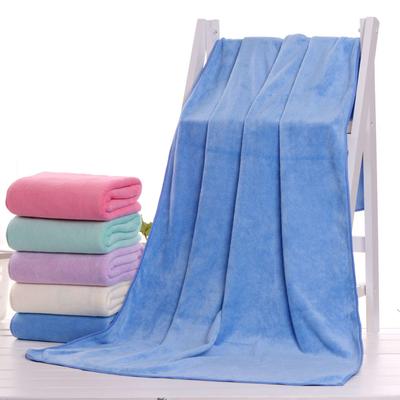 Ultra-Fine Fiber Quick-Dry Bath Towel - Soft, Absorbent, Lint-Free for Adults & Kids, Beach & Bath Use
