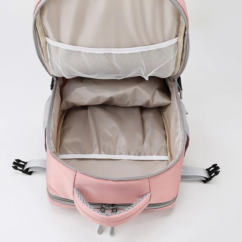 Women Travel Backpack Water Repellent Anti-Theft Stylish Casual Daypack Bag with Luggage Strap USB Charging Port Backpack