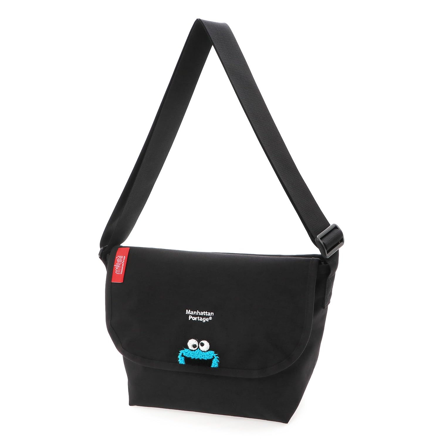 

Authentic Messenger Bag MP1605JRBPDMGNTSST Nylon Messenger Bag JR Back Pocket Magnet 500D CORDURA SESAME ST BLK [Manhattan Portage] [Official] чорний