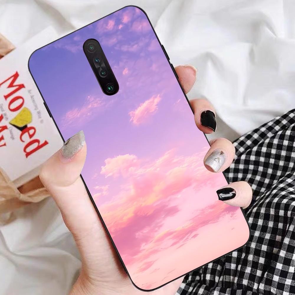 Sweet Sky Pink Cloud Phone Case For Redmi 5 6 7 8 9 10 Plus Pro 6 7 8 9 A GO K20 K30 K40 Pro Plus F3 Fundas