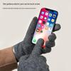 JIUMU Men's Winter Lined Touchscreen Wool Gloves