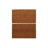 Rubber and Coconut Doormat - DKD Home Decor - Brown - 11x76x46 Cm - Rectangular - Decorative - Non-slip