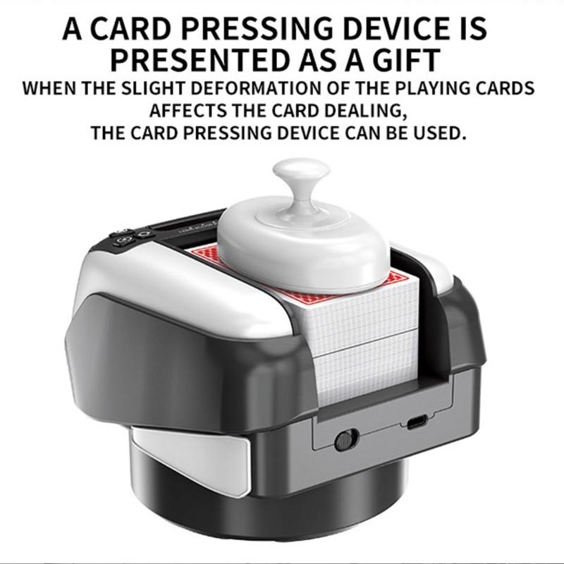 Інтелектуальна машина для роздачі карток з обертанням, яка відрізняється тихою роботою та стабільною основою для використання в професійних казино