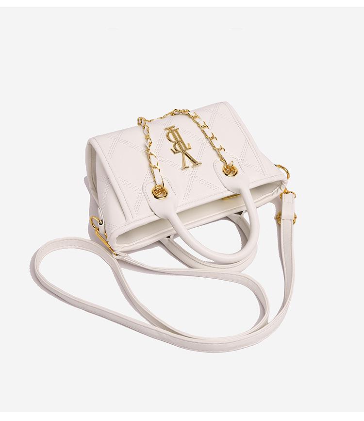 Women's 2025 Autumn/Winter Versatile Crossbody & Shoulder Bag - High-Value Fashion with Diamond Chain