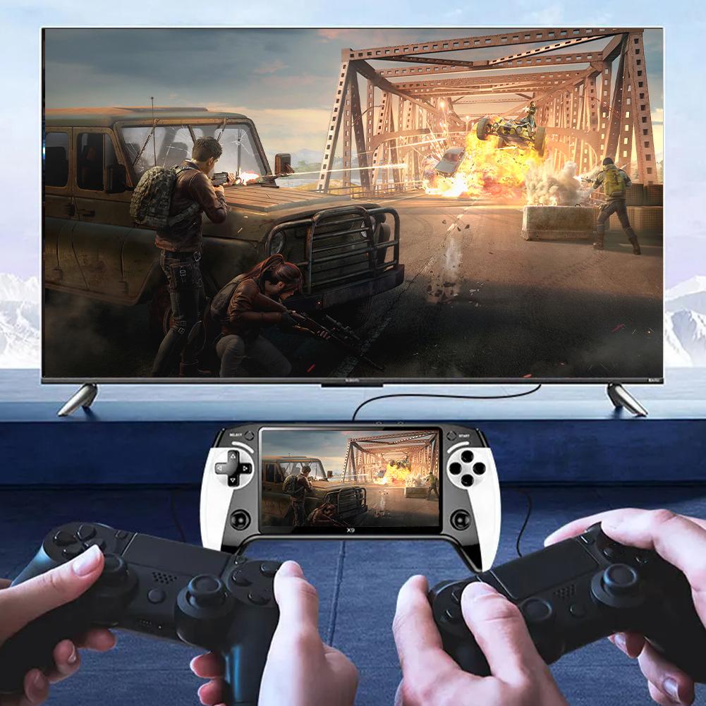 NEW Handheld Game Console 1500mAh 5.5-inch IPS HD screen Support for Duo Play GB GBA GBC games Type-C Charging Birthday Christma