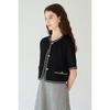BCBG Half Sleeve Tweed Jacket B3m3j105