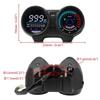 Motorcycle Speedometer Led Digital Dashboard Rpm Speed Fuel Level Volt Meter For Brazil Titan 150 Cg150 Fan150 2010 2012