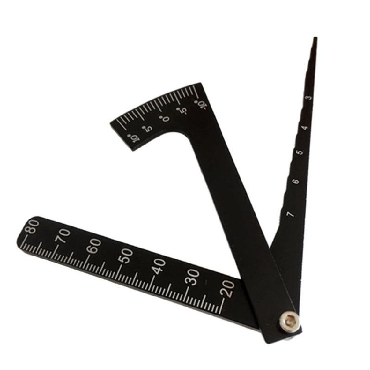 

Effective Remote Control Alignment Tool 3in1 Adjustable Ruler For Precise Wheel Rims Camber Height Adjustment чорний