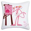 Anime Pink Für P-Panthers-Kissenbezüge Cartoon Sofa Dekoratives Zuhause Zweiseitiger Druck Kurzer Plüsch Niedlicher Kissenbezug