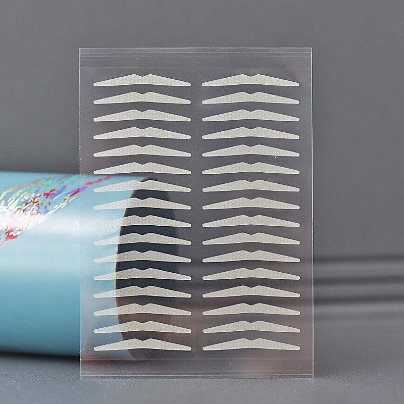 Matte Invisible Double Eyelid Stickers for Natural Look - Small Wings, High Adhesion, Seamless for Swollen Eyelids.