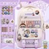School Bag for Primary School Students, Large-capacity Burden Reduction and Decompression Backpack--grade Cartoon Spine Protection Backpack