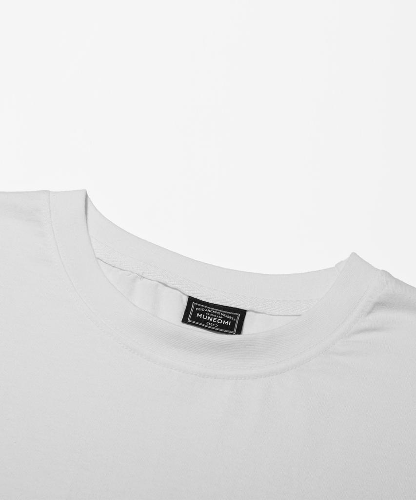 Peideu Pd Small Heart Slim Fit Short Sleeve T-Shirt White