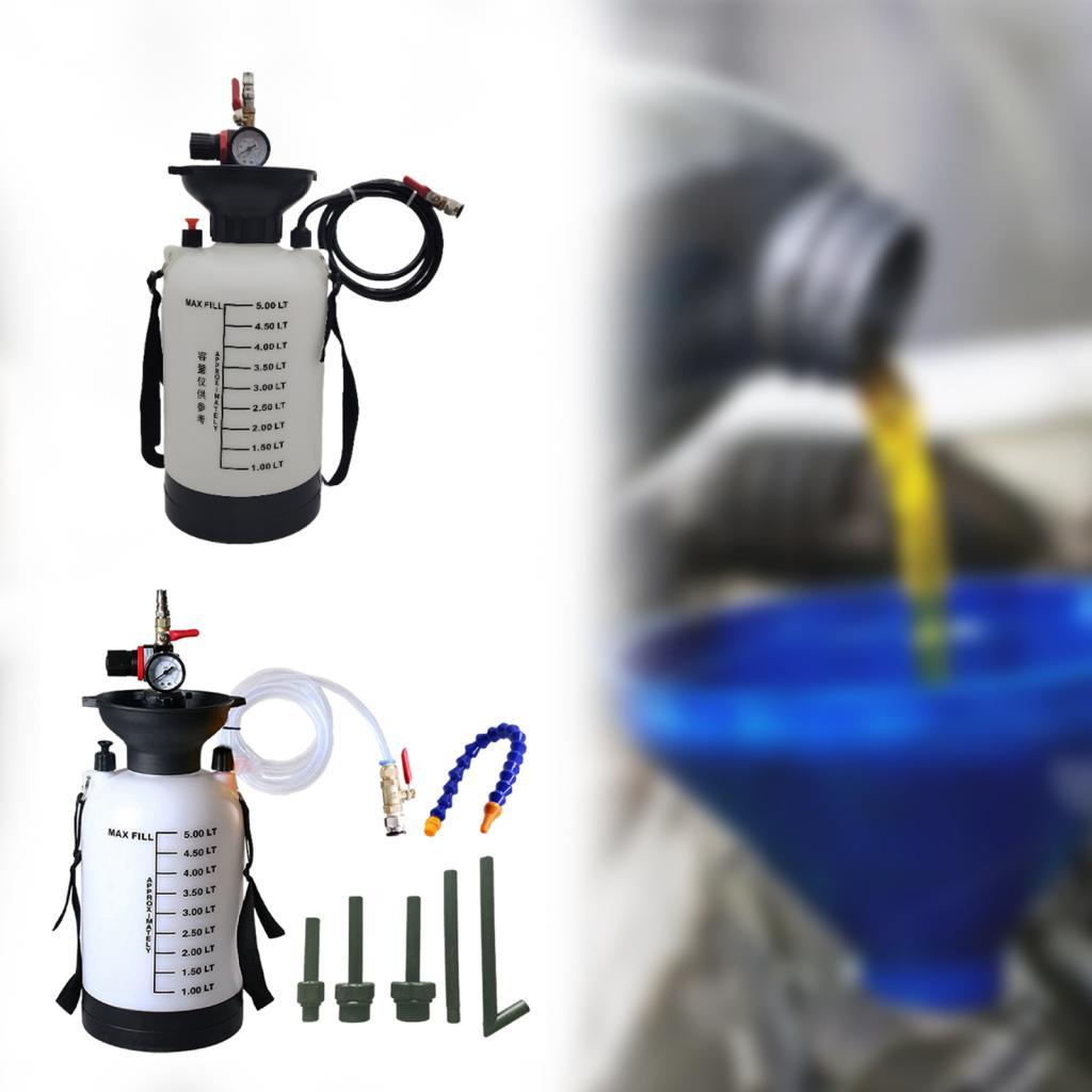5L Pneumatic Transmission Fluid Pump Oil Pneumatic Oil ing Gear Oil Pump Pneumatic Fluid Extractor Tool