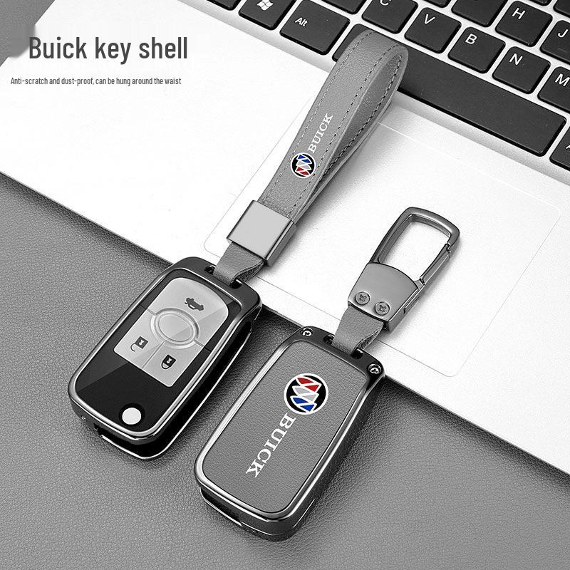 Metal Protective Key Shell for 2015 Buick Excelle - Fits 2008 Model Buckle