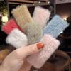 Colore Casuale Fermaglio per Capelli di Peluche Dolce Copricapo Clip per Frangia Moda Carino Barretta Ragazze