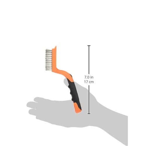 Takagi GISUKE Soft Grip Brush with Wide Spatula Stainless Steel