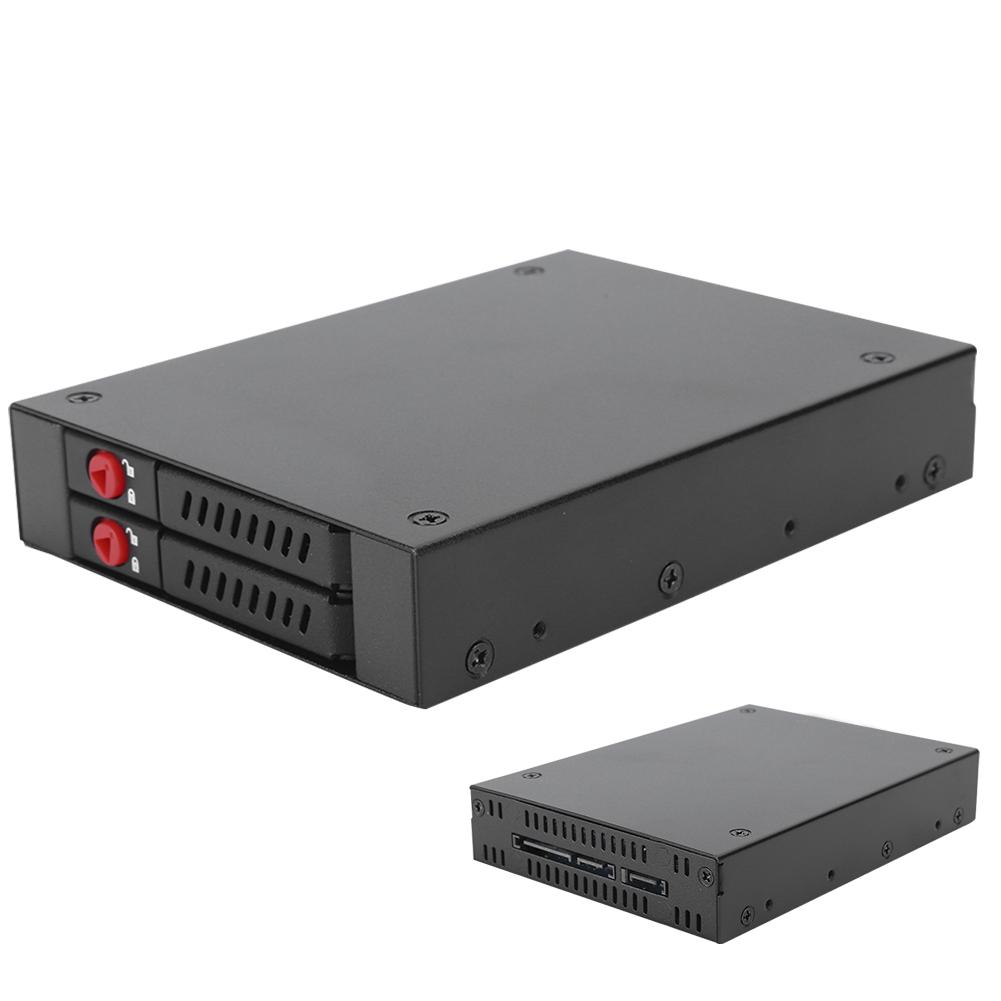 Hard Disk Case External Hard Drive Enclosure for 2.5 Inch SATA123 SSD 3.5 Floppy Drive (Not