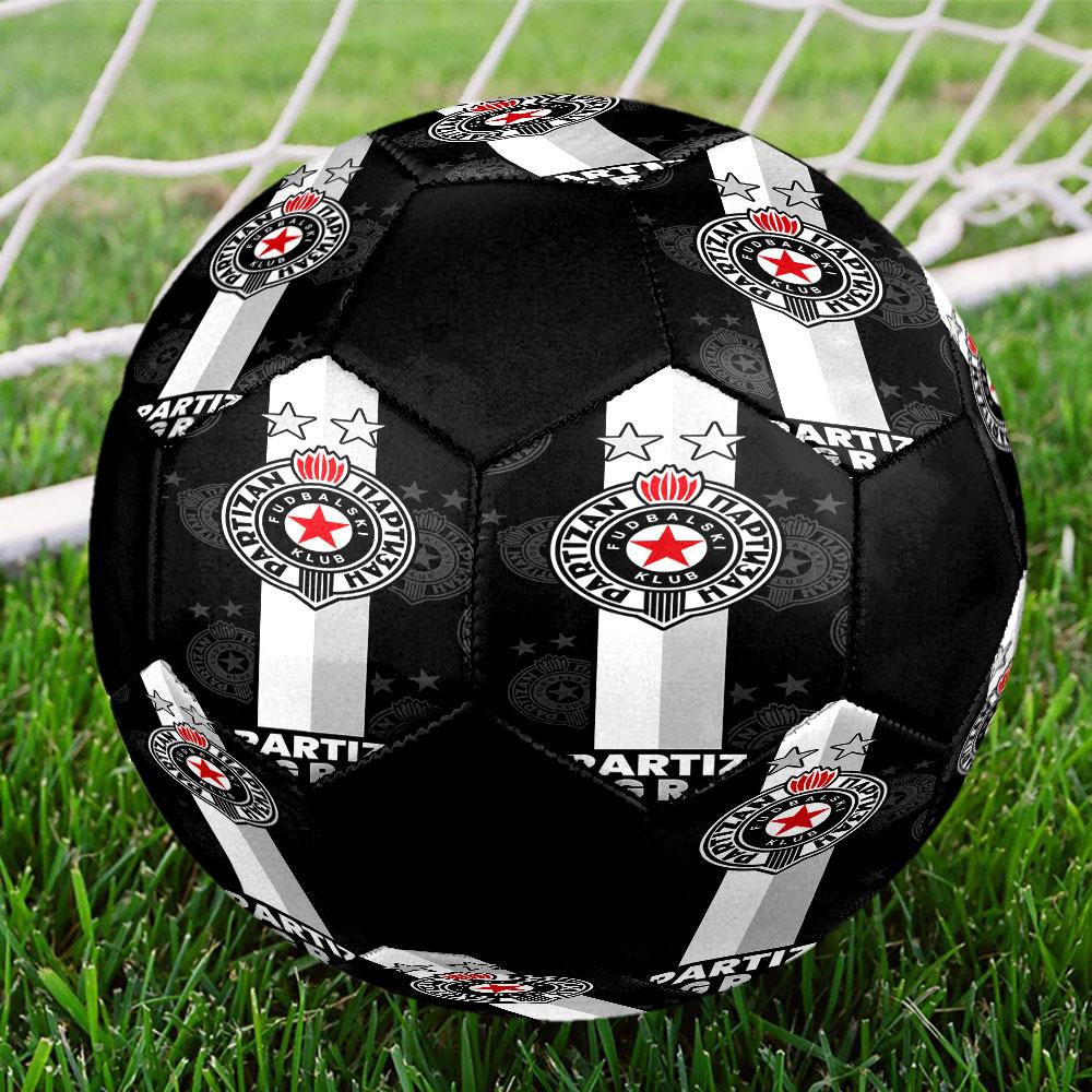 1pc Fudbalski Klub Partizan Soccer Ball Size 5 Indoor Soccer Ball Fashion Colorful Backyard Game - Great For Sports Fans Gift HE54