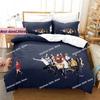 Erased Bedding Set Single Twin Full Queen King Size Bed Set Aldult Kid Bedroom Duvetcover Sets 3D Anime roupa de cama casal