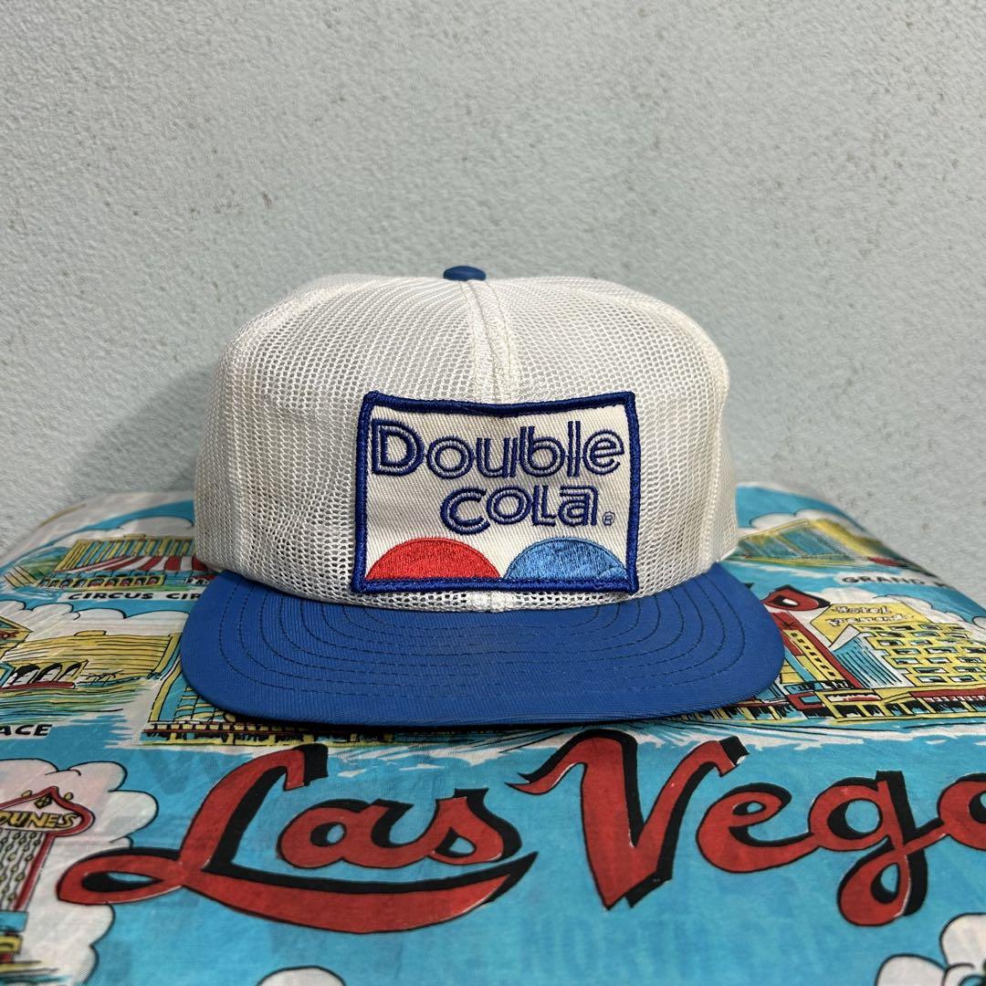 

[USED] Double Cola Cap, Made in USA, 90s, Corporate, Y2K, Old