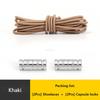 No Tie Shoe Laces Round Capsule Metal lock Elastic Shoelaces For Sneakers easy installation Lazy Shoes Lace Accessories