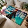 Tapis de sol Living de David Bowie Tapis absorbant doux en flanelle Tapis antidérapant Maison Chambre à coucher Salle de bain