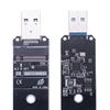 M.2 To USB3.0 Hard Drive Adapter Board Converter Adapter ASM 1153E Chip Converter Card Heat Dissipation Card for PC Desktop