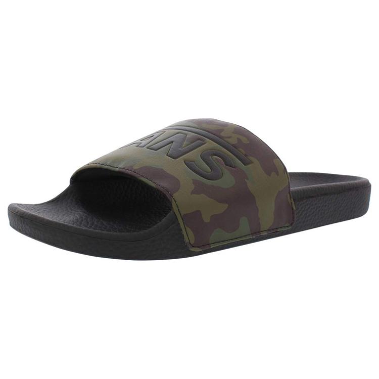 Vans Slide On Minimalistic Casual Camouflage Slippers VN0A45JEVFY