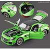 1/18 Benzs-GT GTR Legierungs-Rennwagenmodell Diecast & Spielzeugfahrzeuge Metall-Sportwagenmodell Simulation Ton und Licht Kinderspielzeug Geschenk