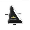 2pcs Silicone Car Door Corner Anti-Collision Protector Bumper Sticker For Chevrolet Silverado Trailblazer Suburban Traverse