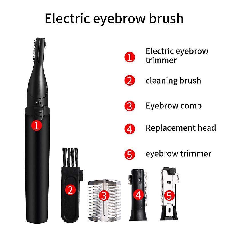 Electric Eyebrow Trimmer Multi-function Washable Eyebrow Razor Ladies Do Not Hurt The Skin Baby Men's Shaving Razor
